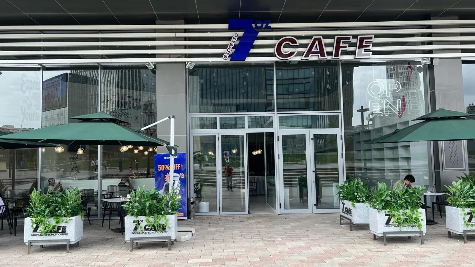 7Oz Espresso Cafe at City Park, Tashkent