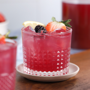 mixed berry lemonade